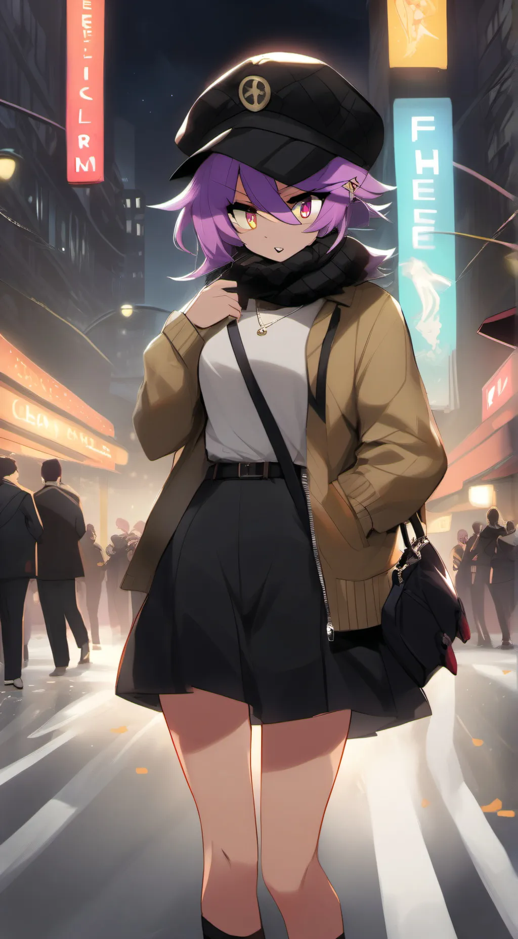 ai character: Jackie  background