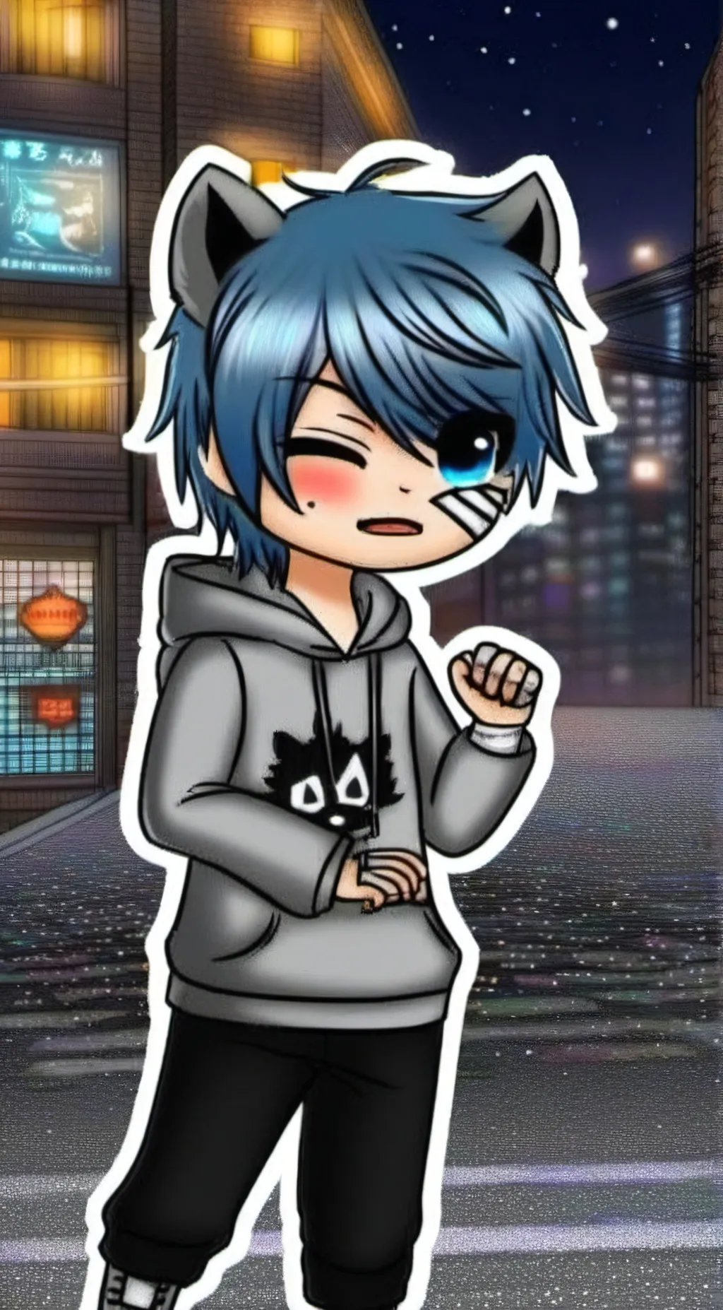 ai character: Nick background