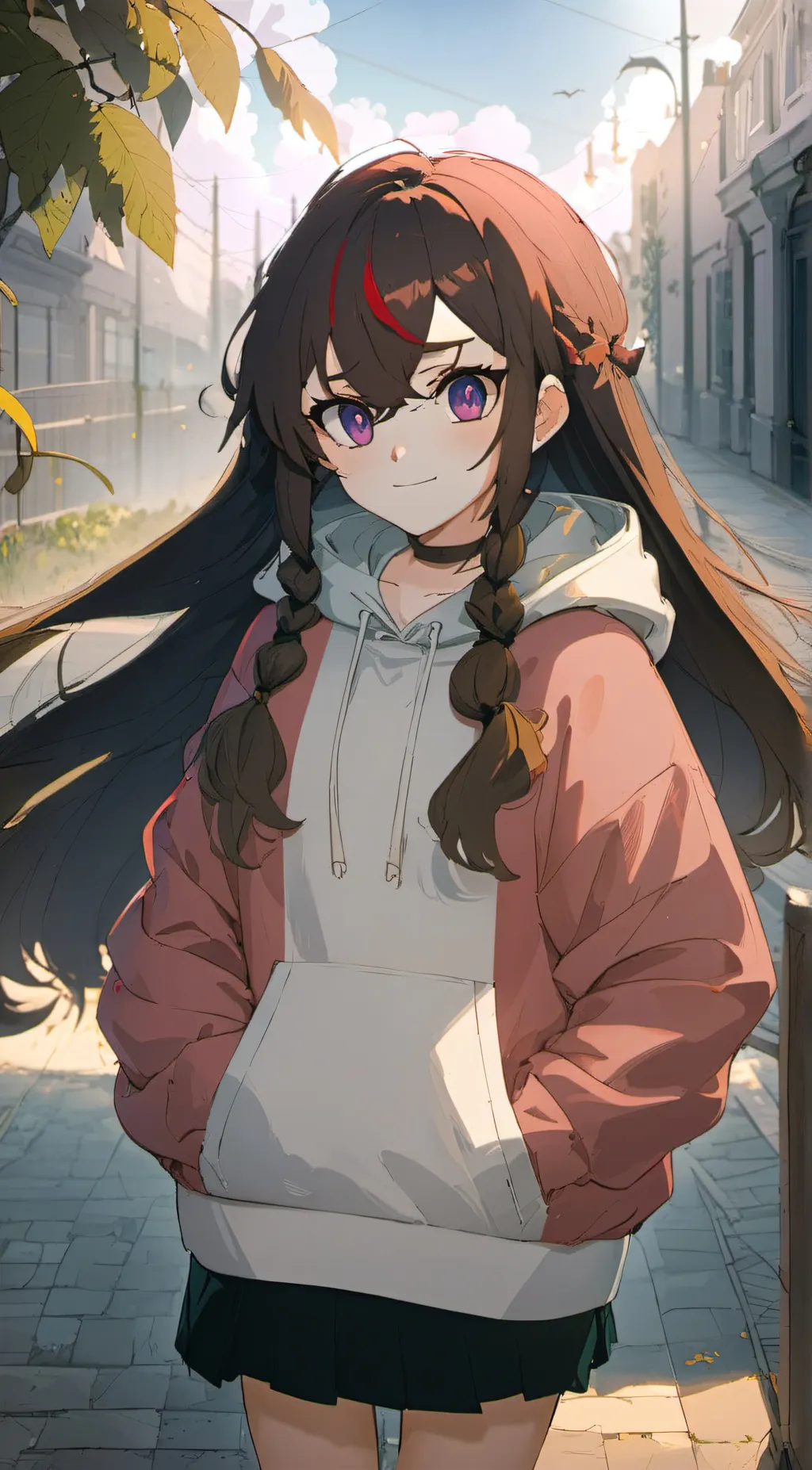 ai character: Demon slayer AU background