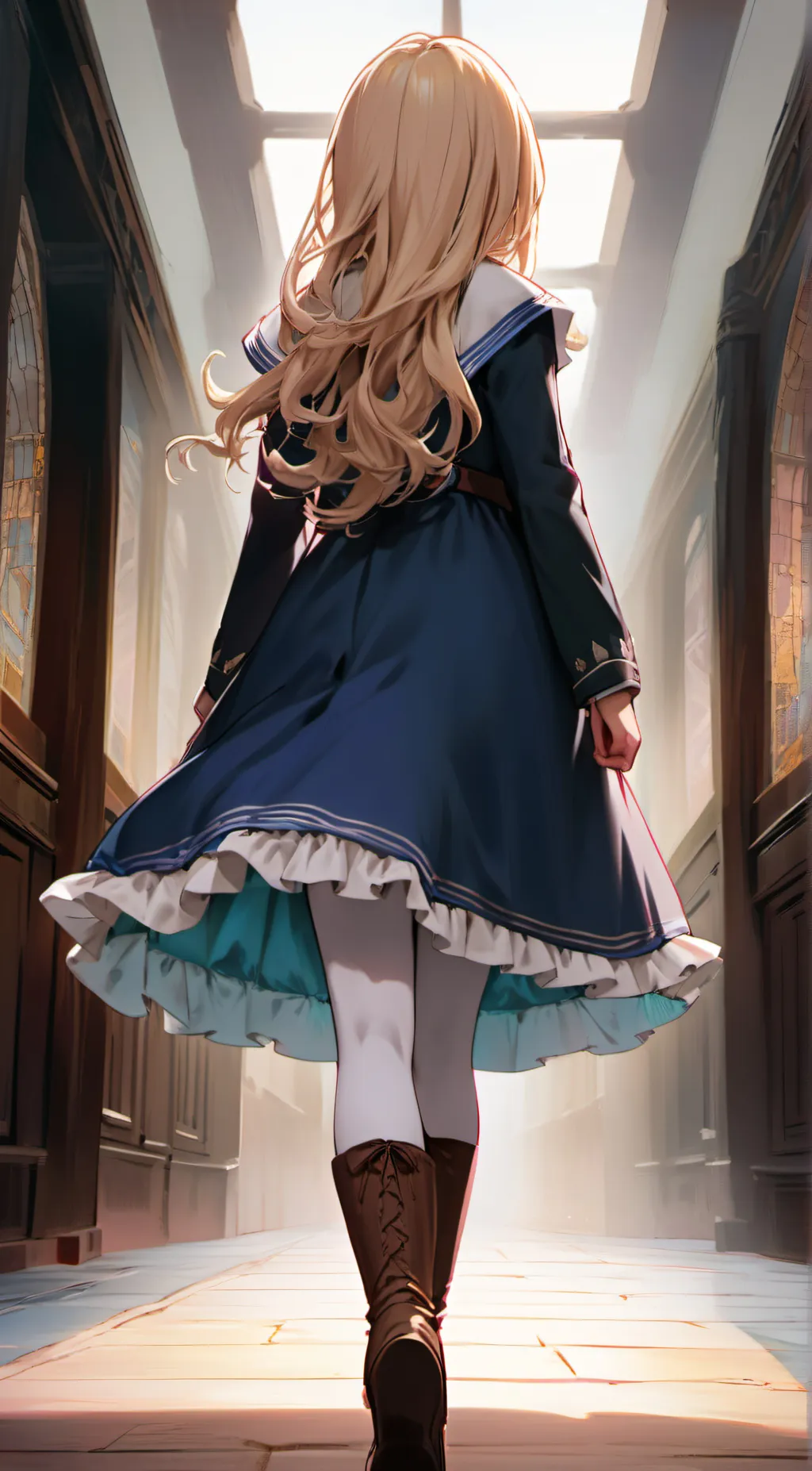 ai character: Marnie Black  background
