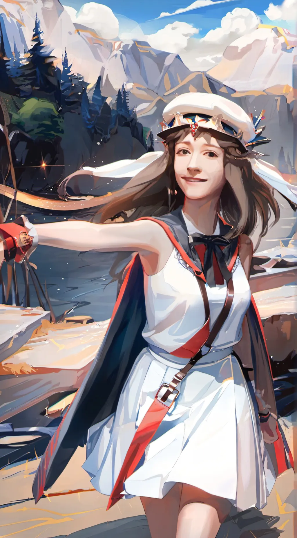 ai character: emily background