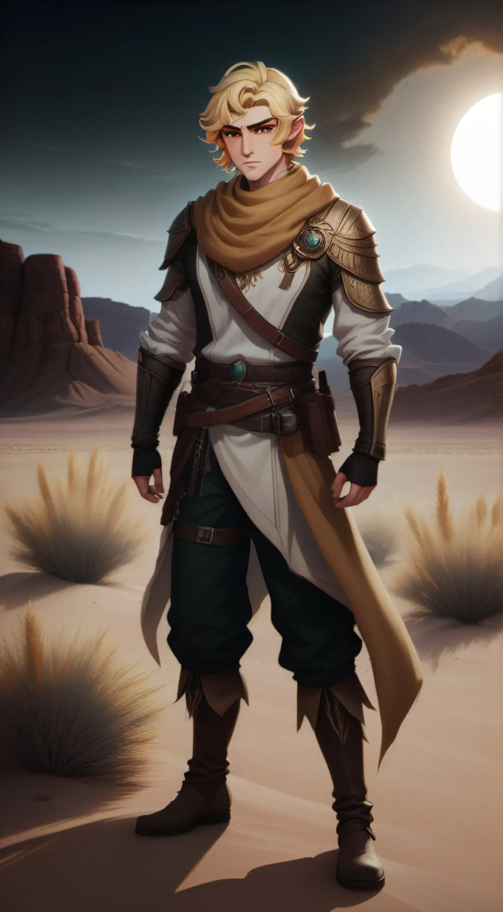 ai character: new Hunter  background