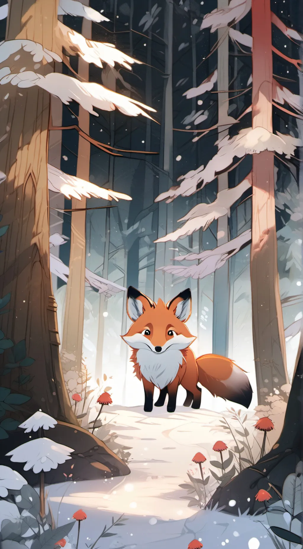 ai character: Star background