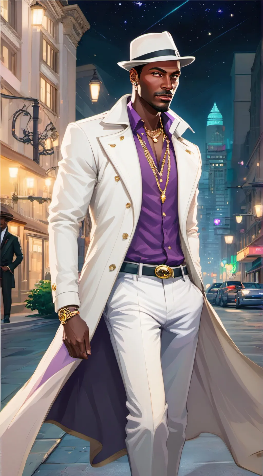 ai character: Pierce Washington background