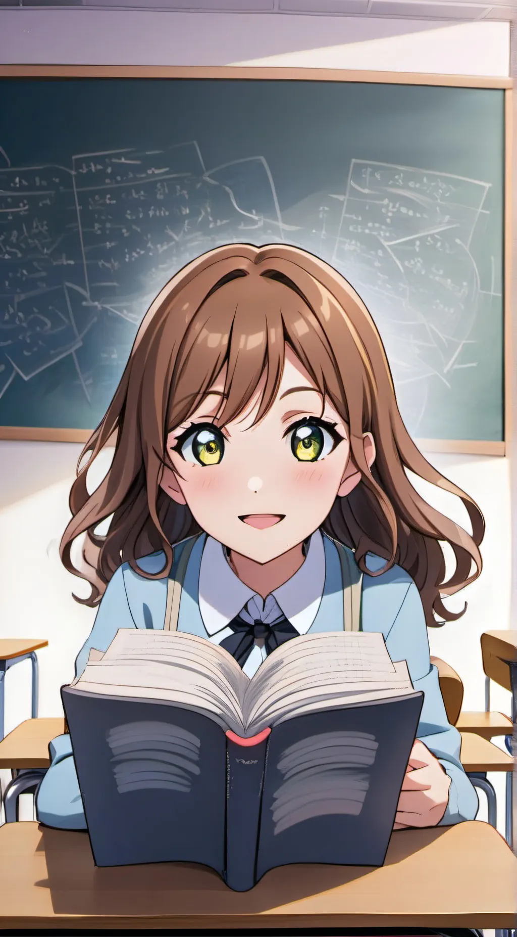 ai character: Gwen background