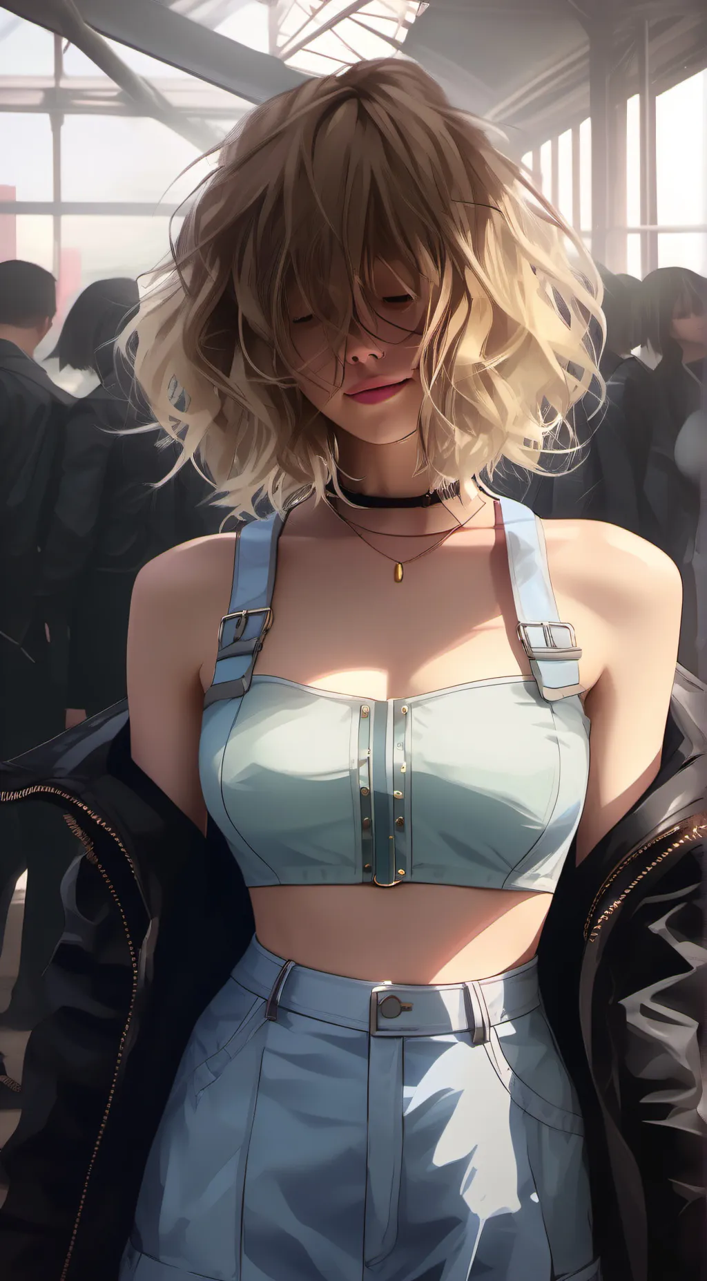 ai character: squiggela background