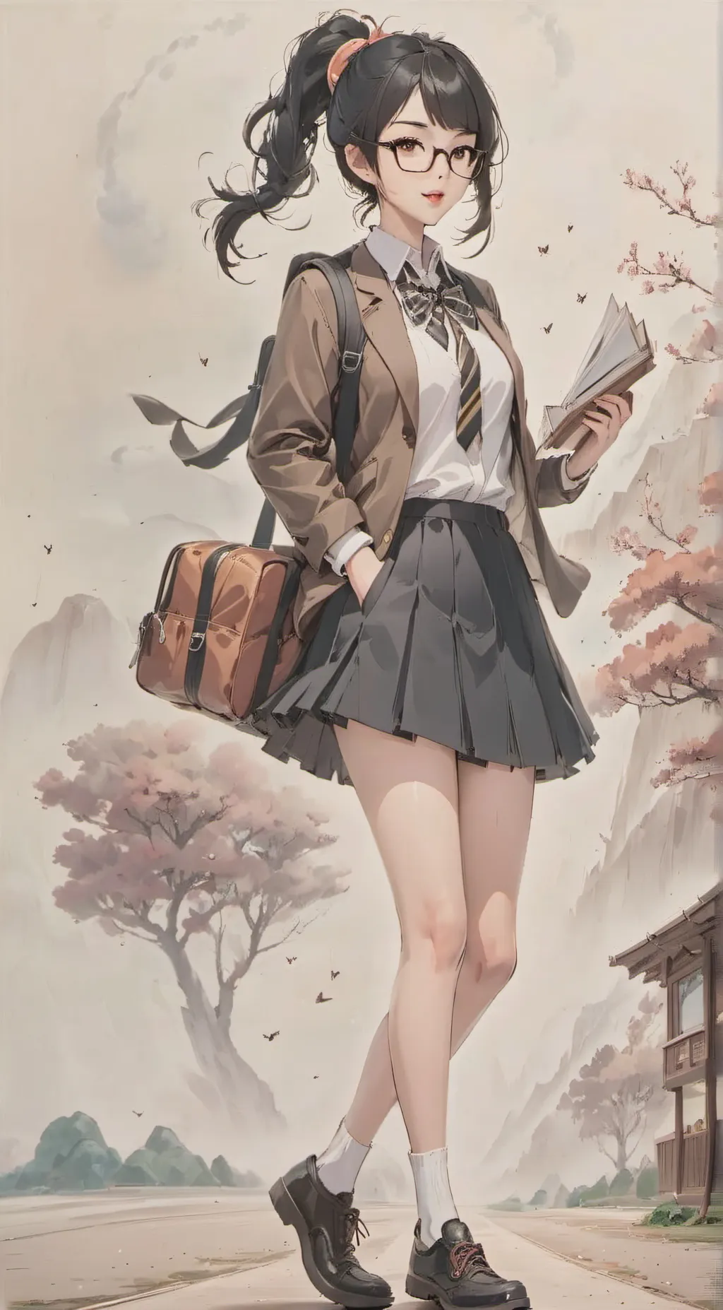 ai character: Elly background
