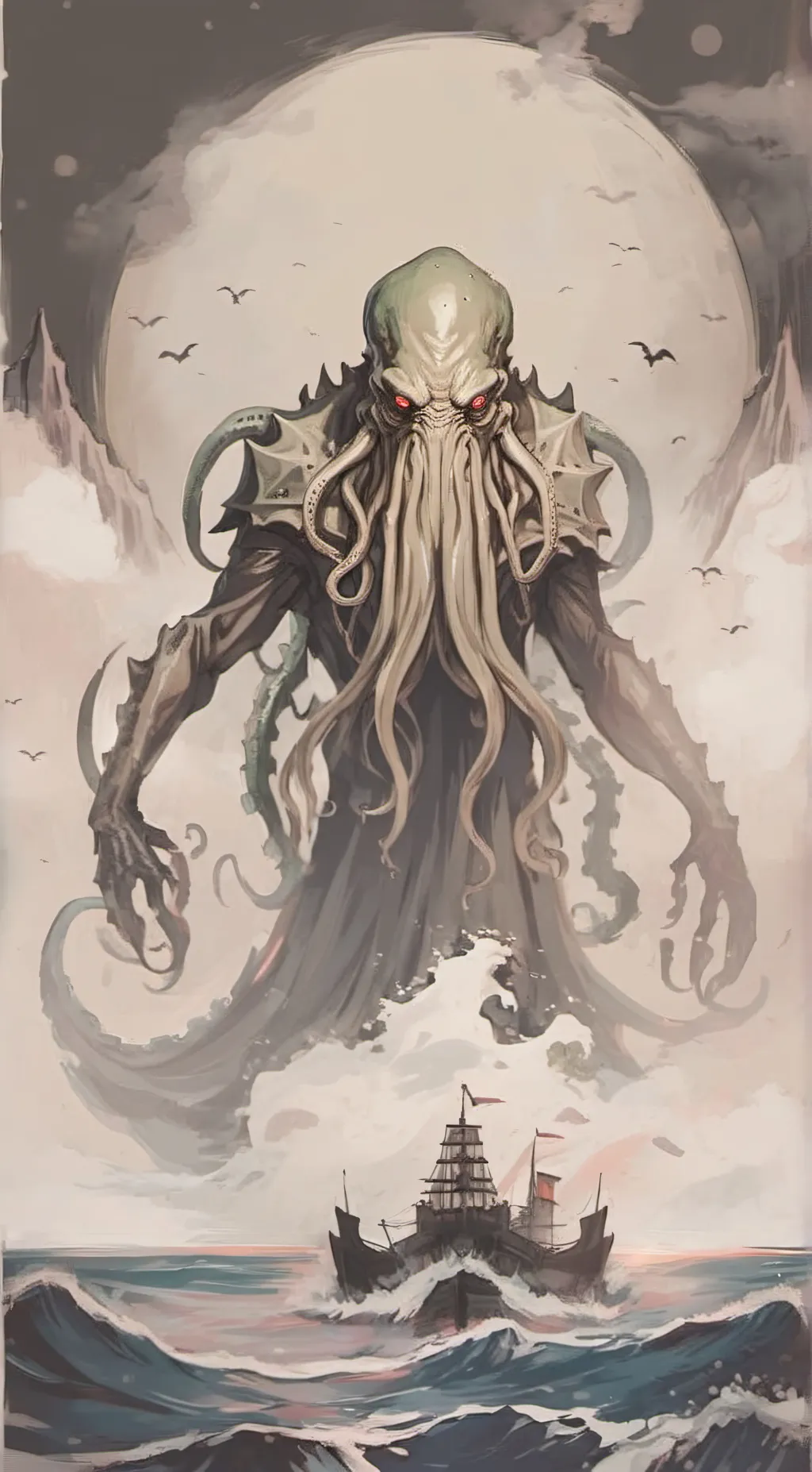 ai character: Cthulhu background