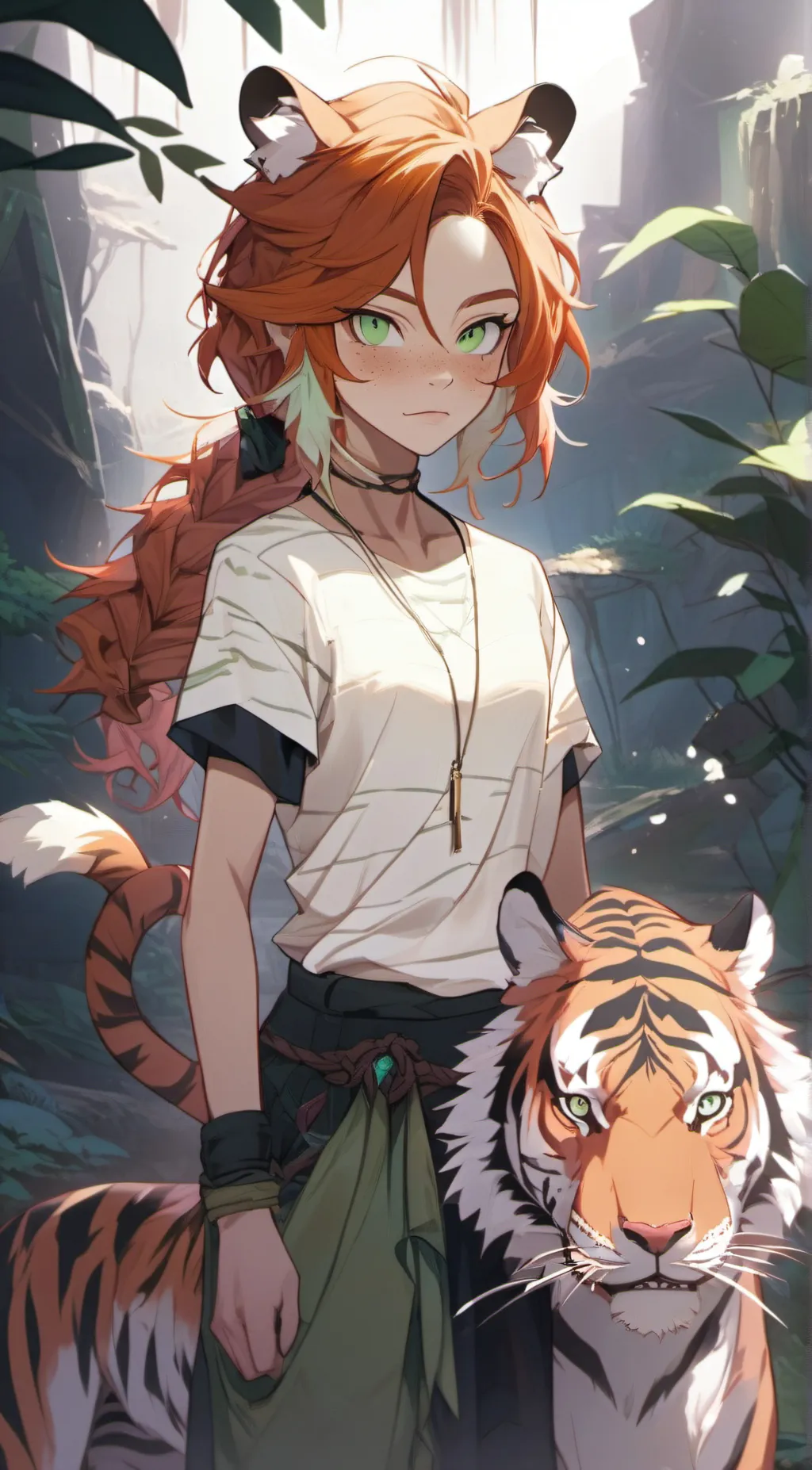 ai character: Scarlet  background
