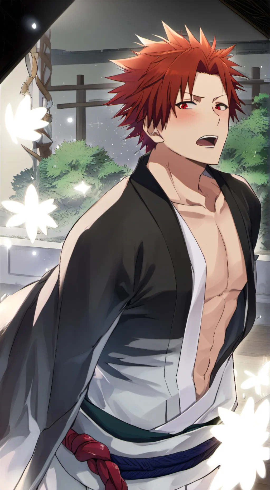 ai character: Eijiro Kirishima background