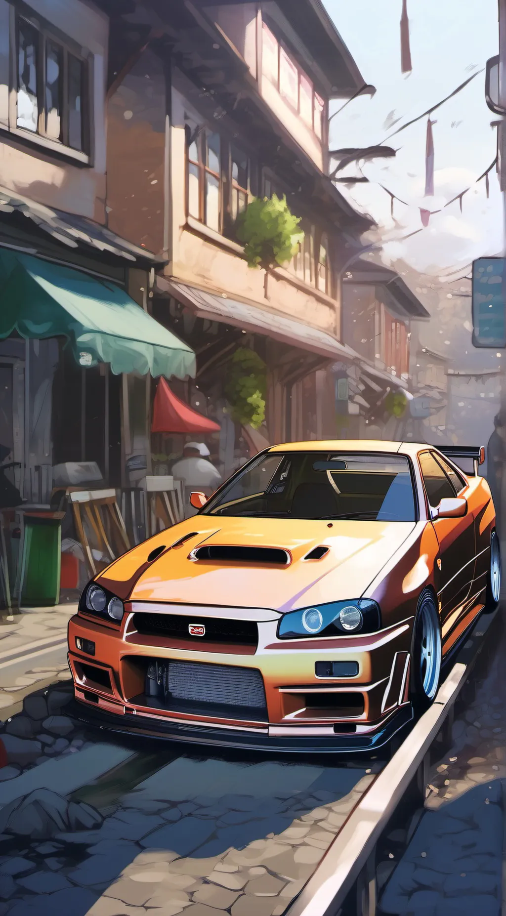 ai character: GTR R24 background