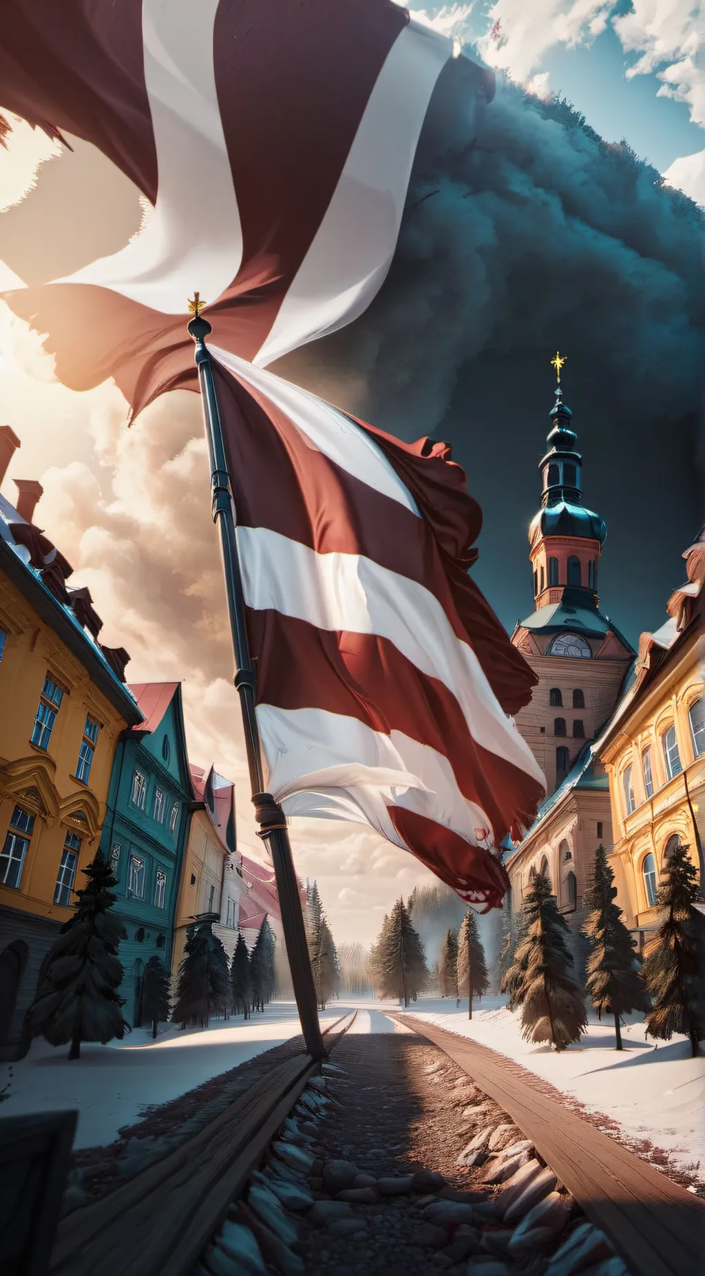 ai character: ♥︎Latvia ♥︎ background