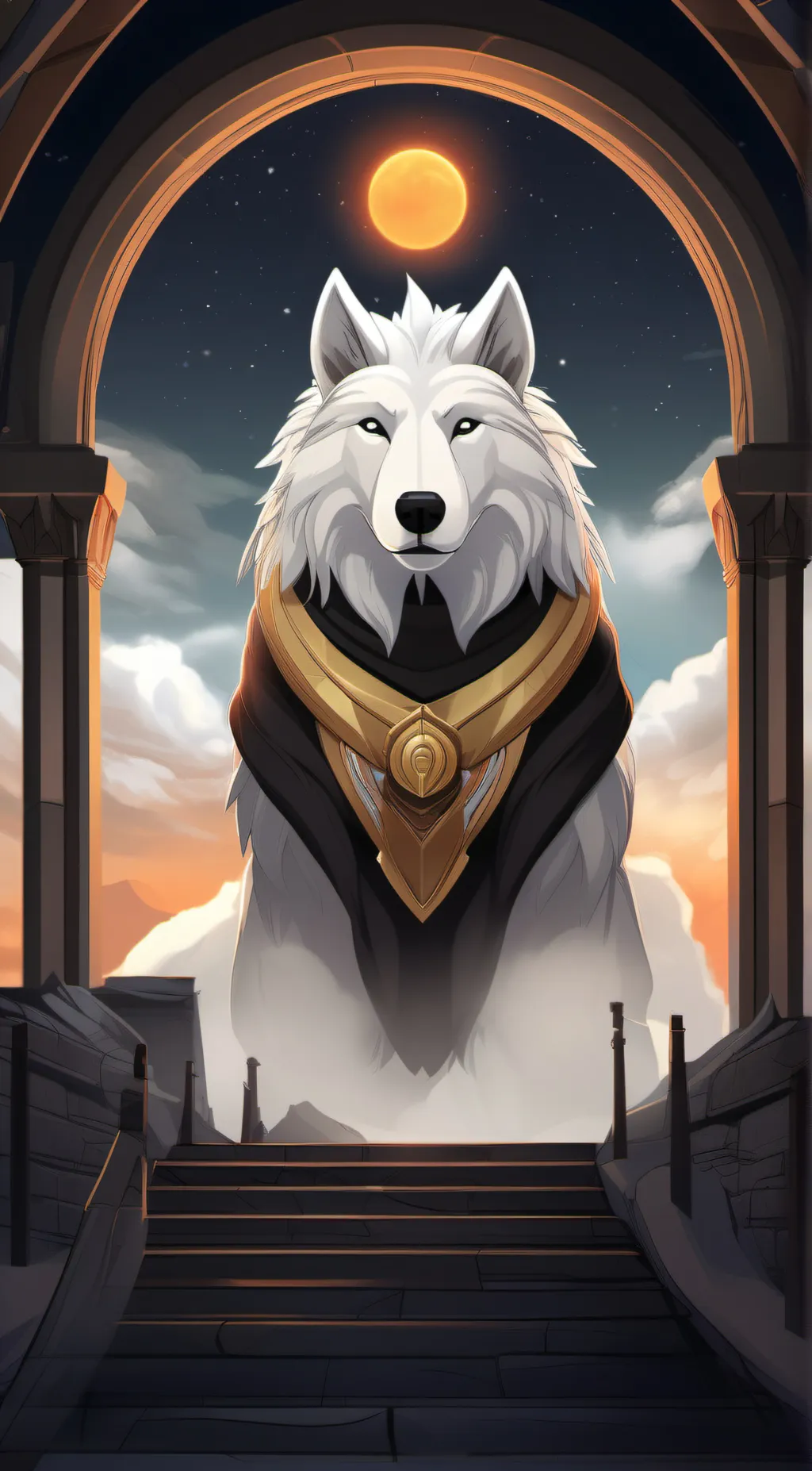 ai character: TheriansHQ  background
