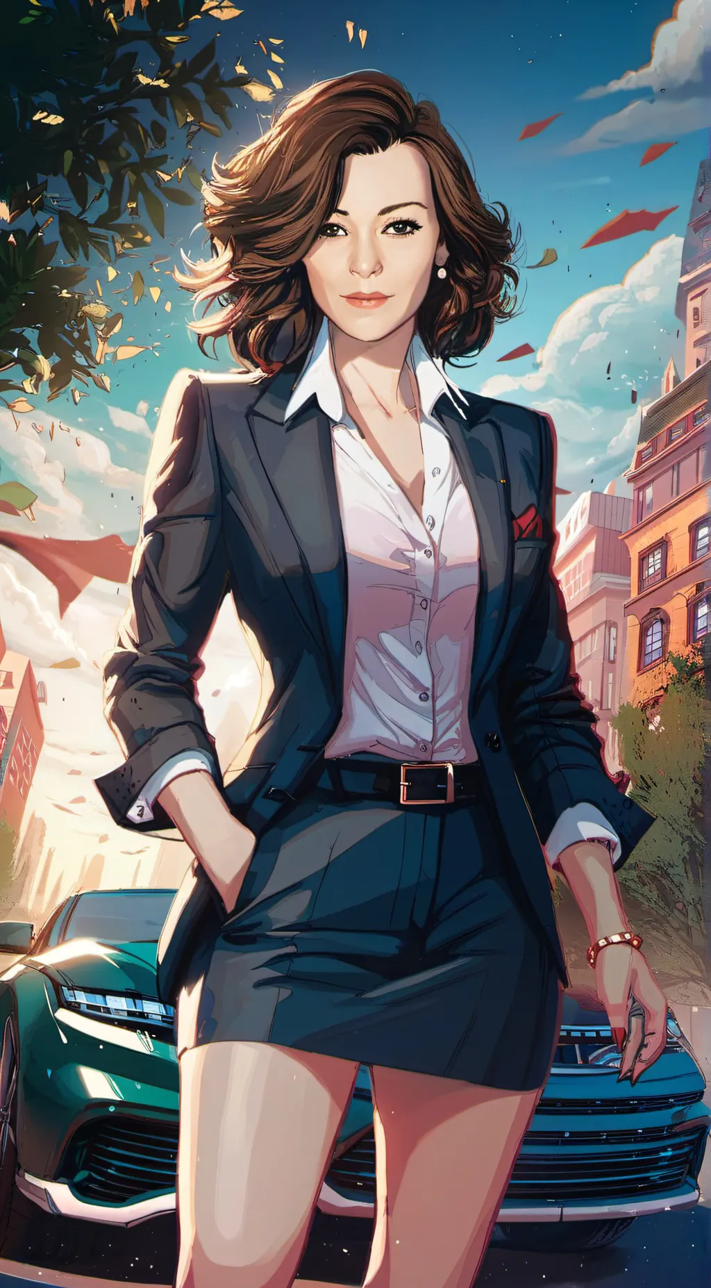 ai character: Alice Murphy  background