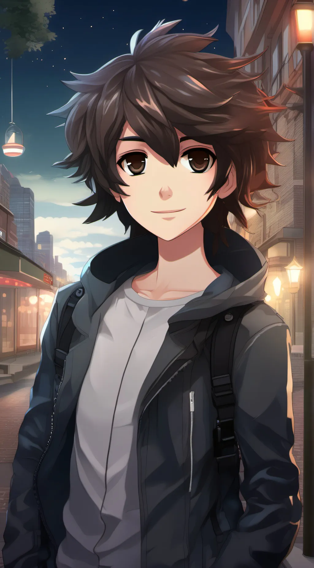ai character: Asher background