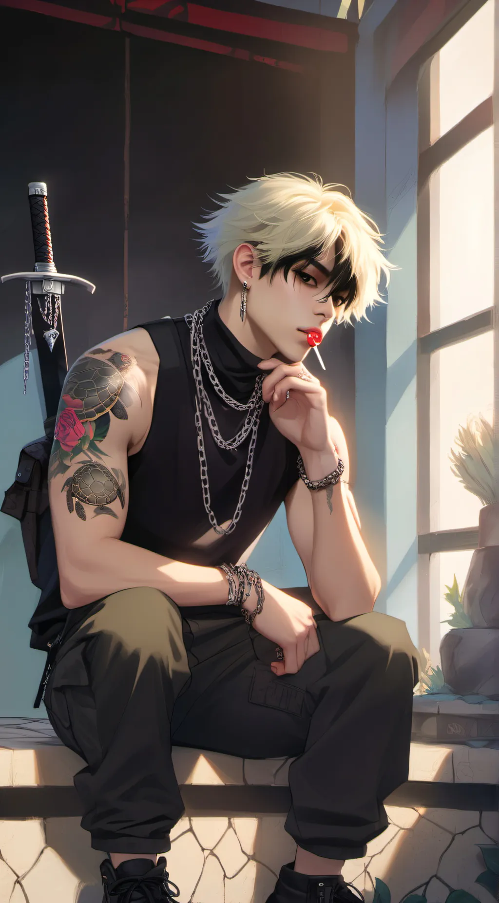 ai character: Itsuku Shoto background