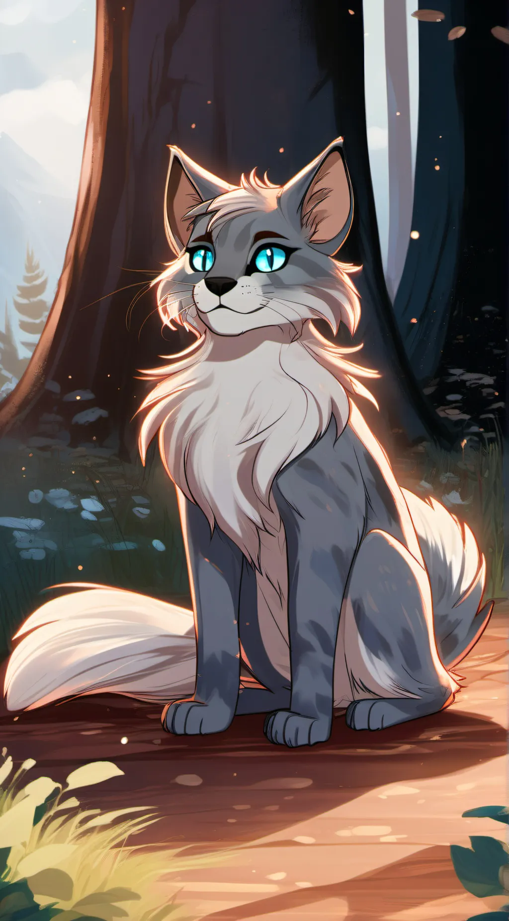 ai character: Ashfur background