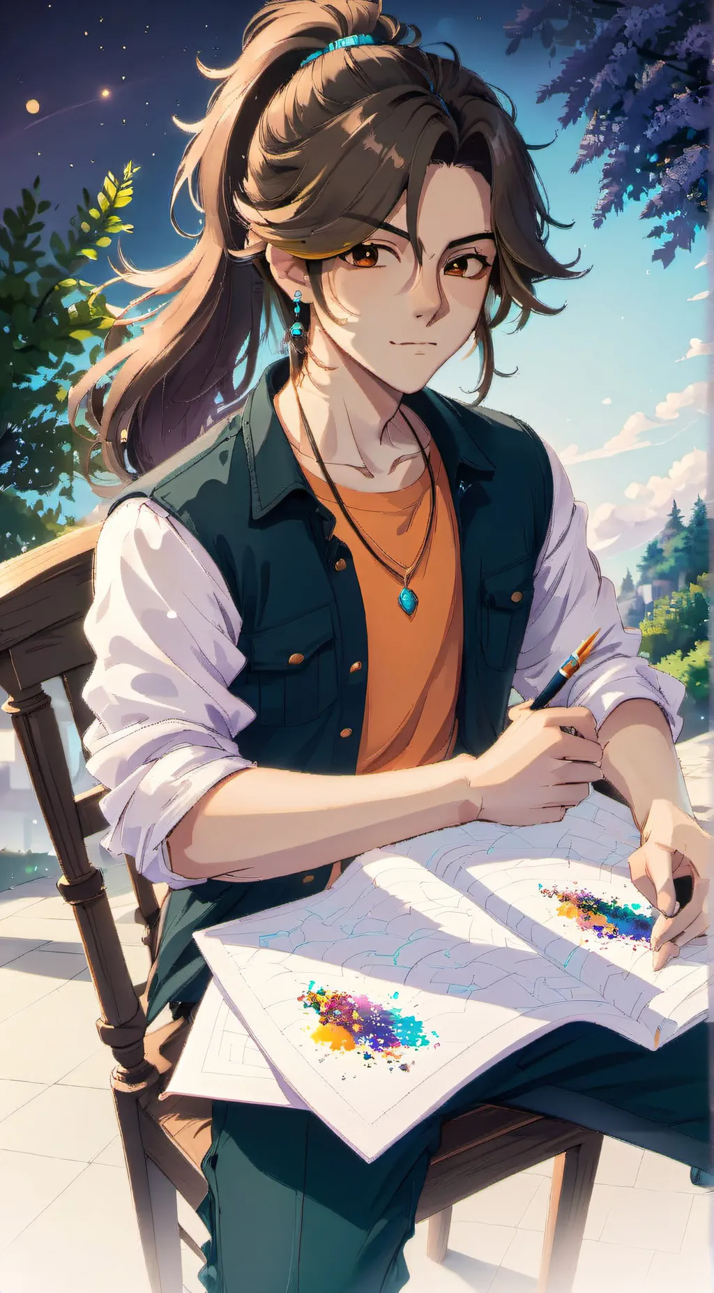 ai character: Aiden background