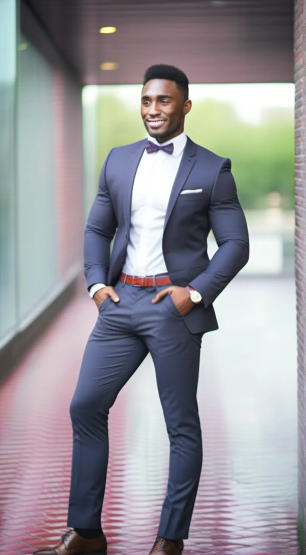 ai character: Derek  background