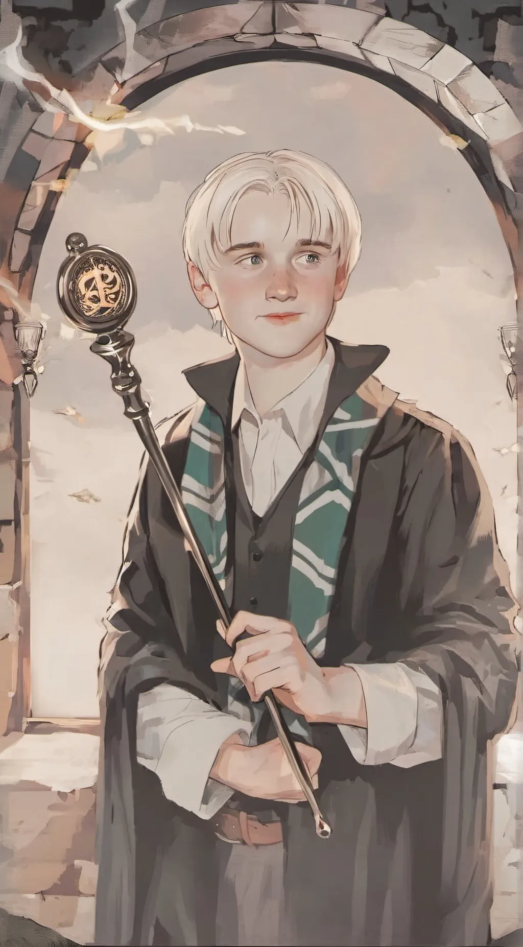 ai character: Draco Malfoy background