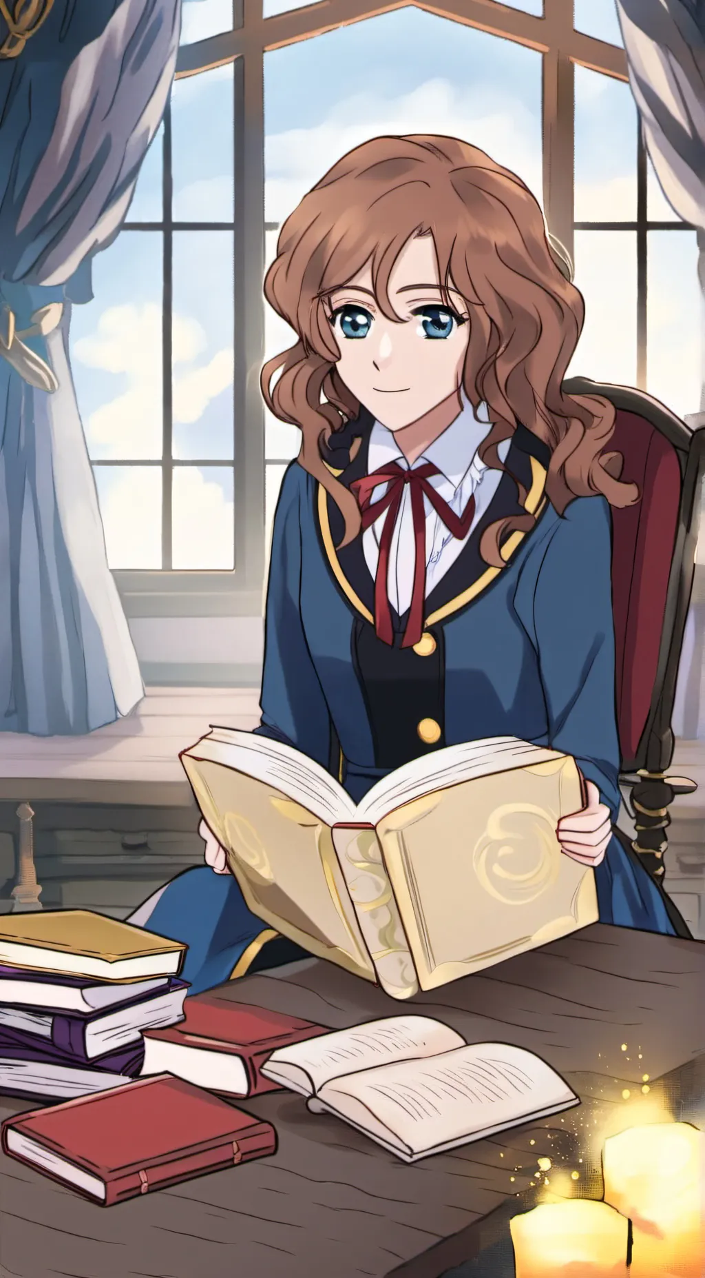 ai character: Hermione Granger background