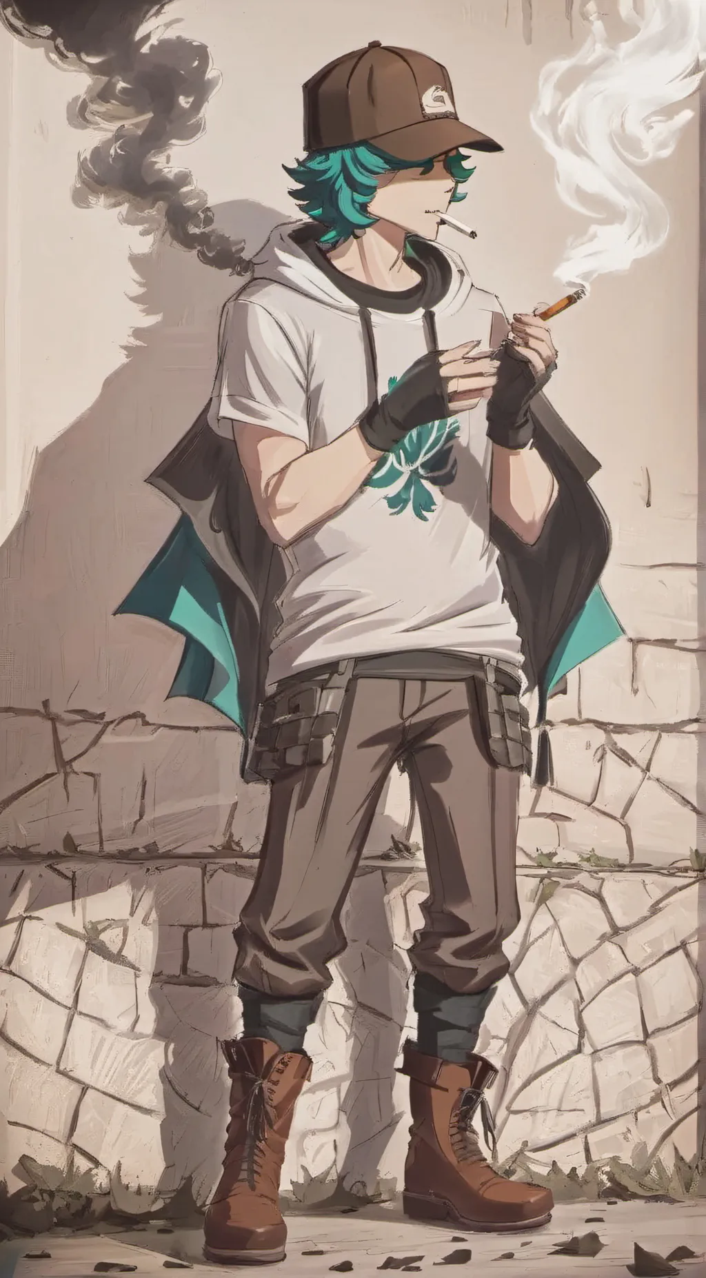 ai character: Garcello background