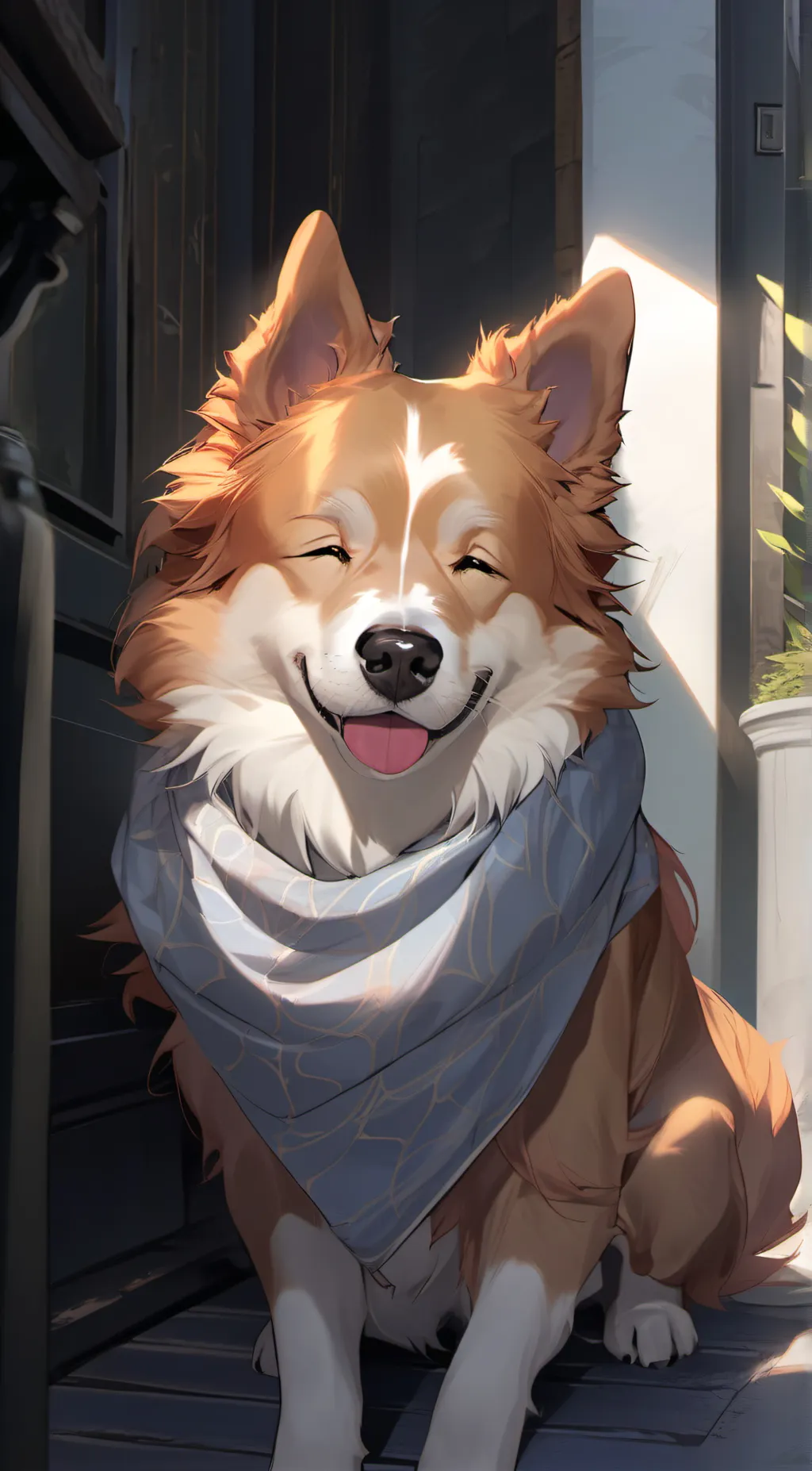 ai character: Leo background