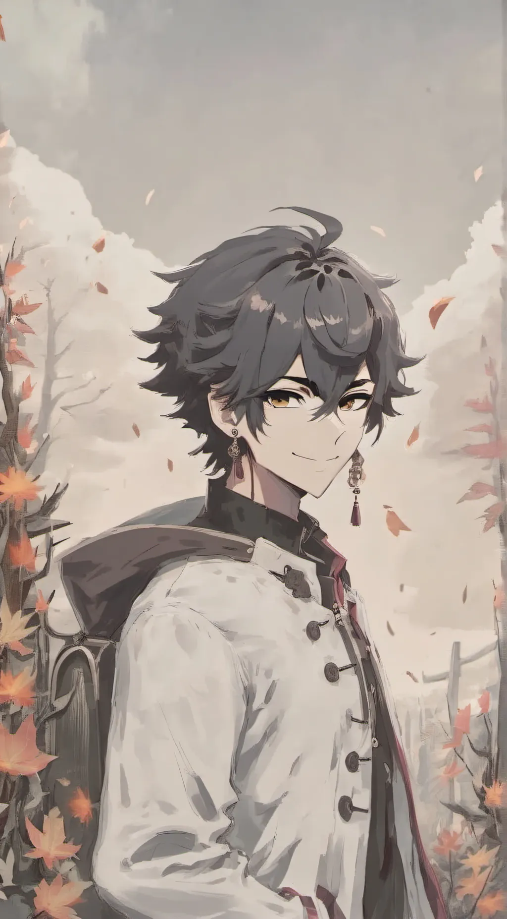 ai character: Maison background
