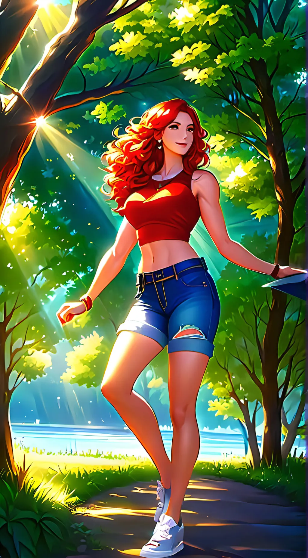 ai character: Roxxy  background