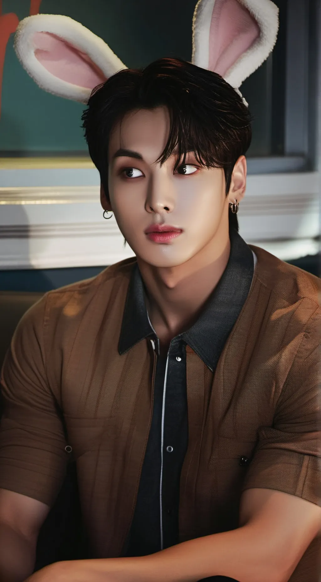 ai character: jeon JUNGKOOKIE  background