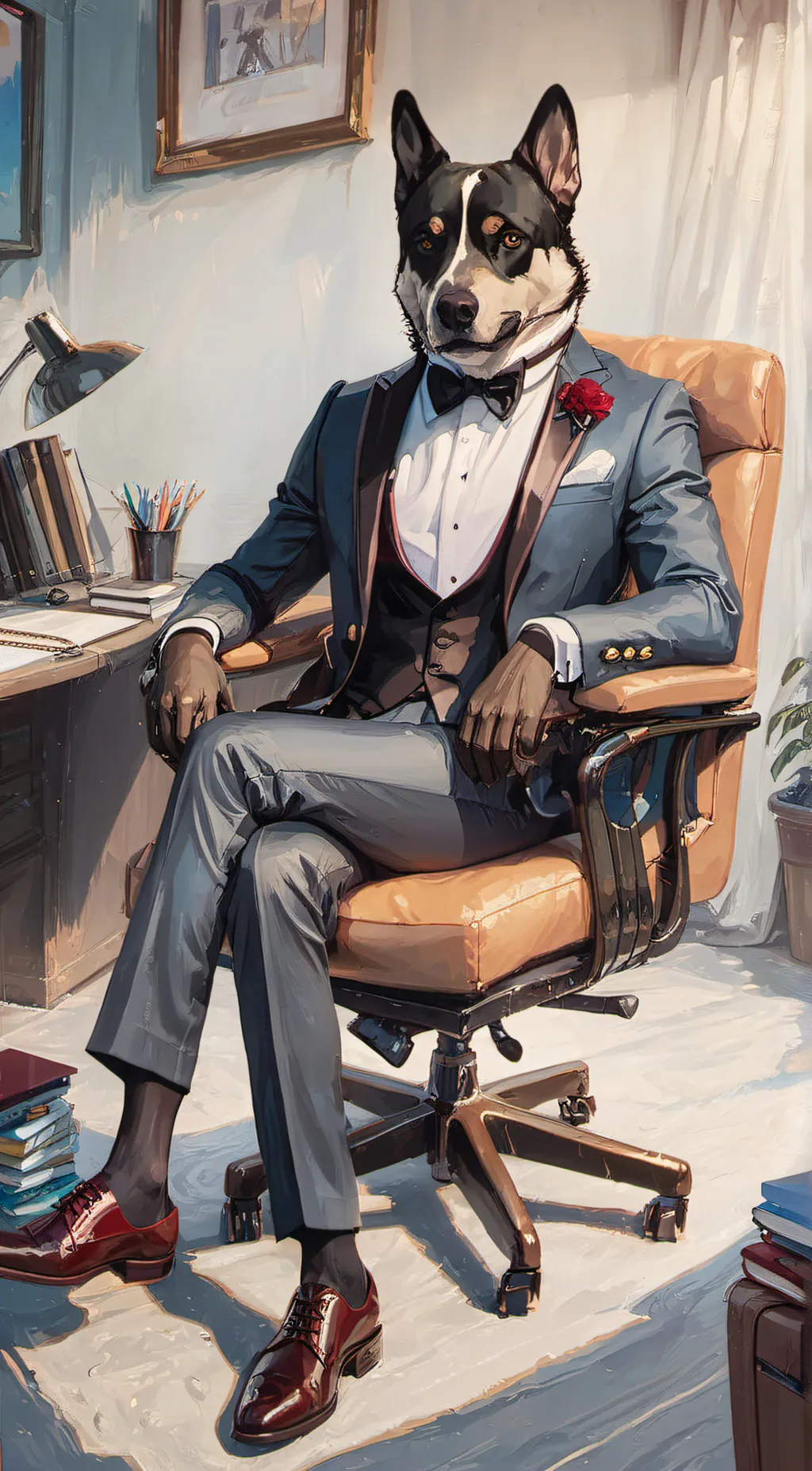 ai character: President of Ohio background