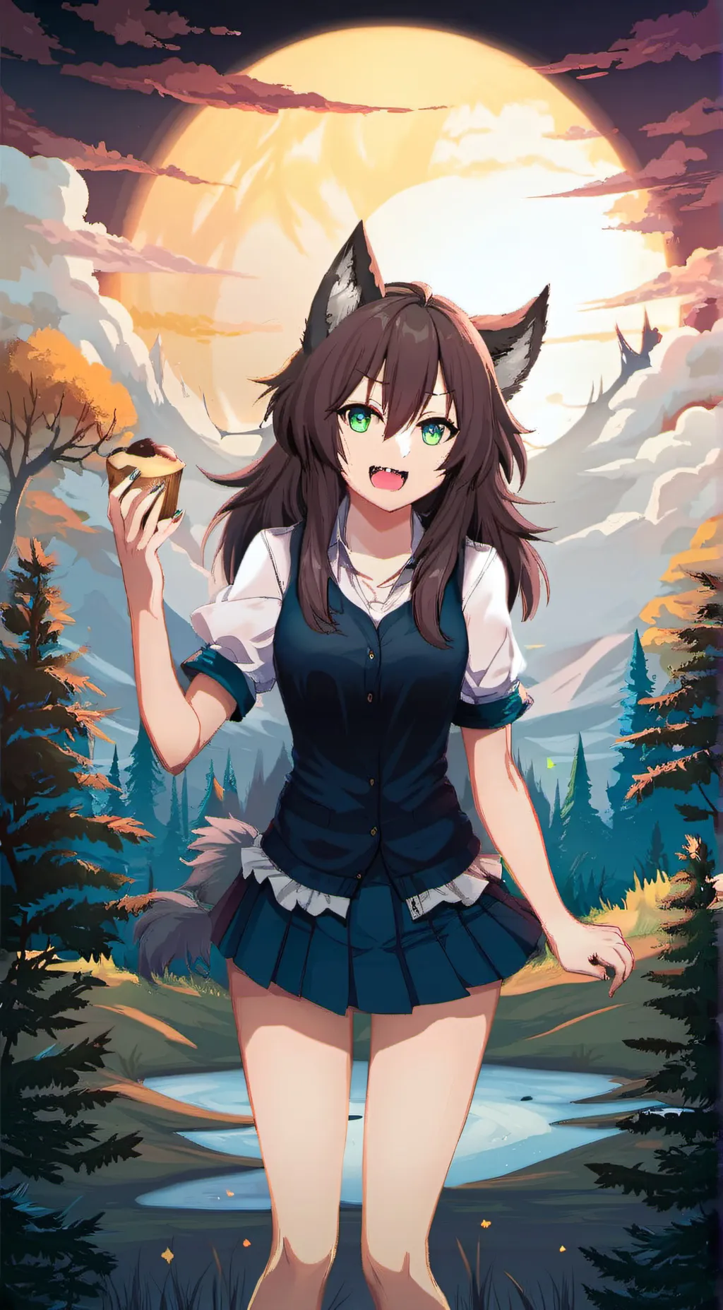 ai character: Sara background