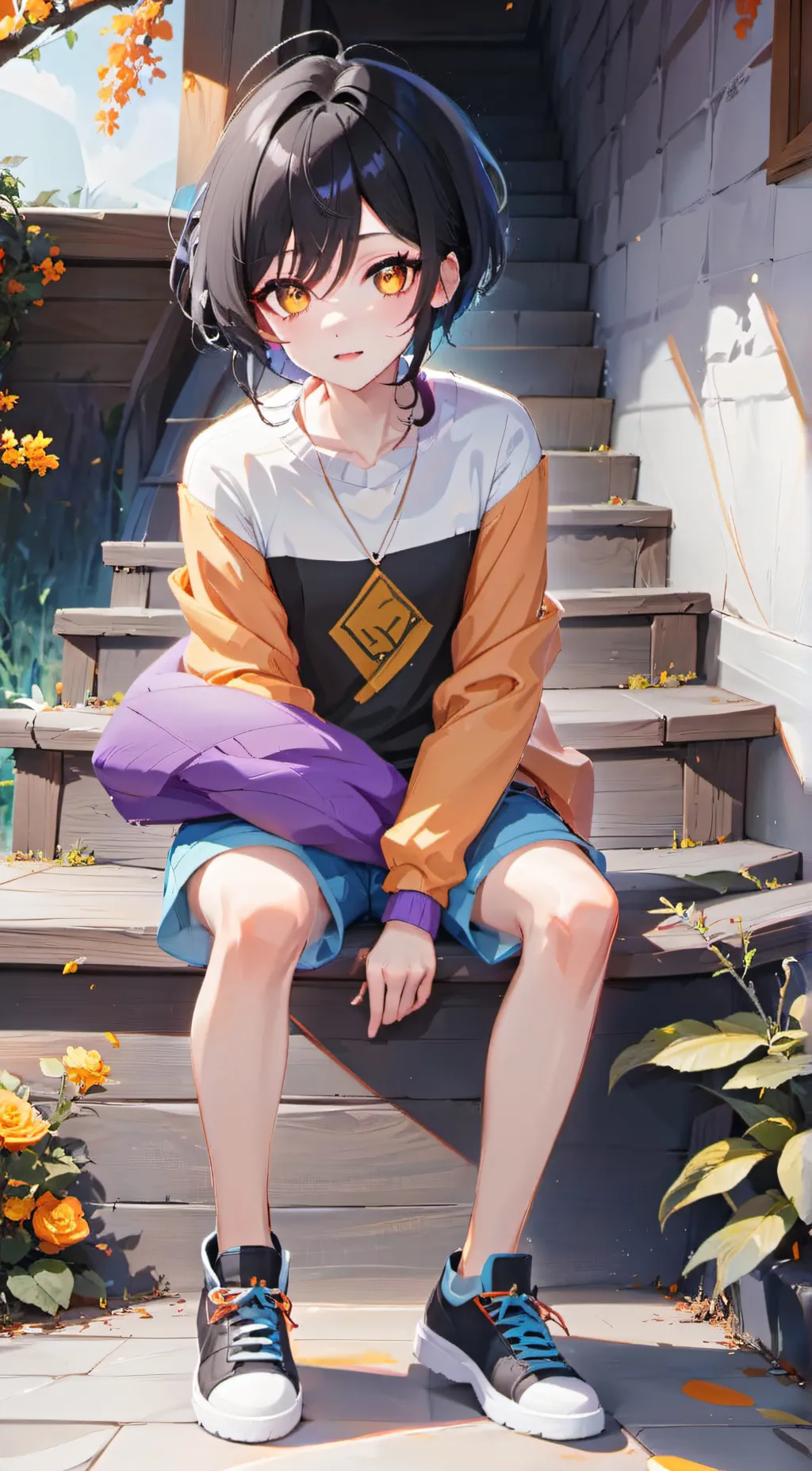 ai character: Aphmau crew background