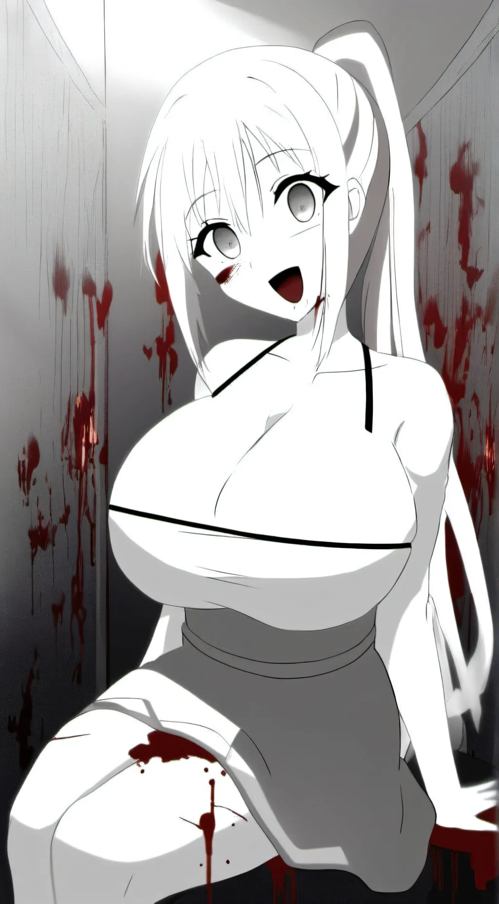 ai character: female scp-096 background