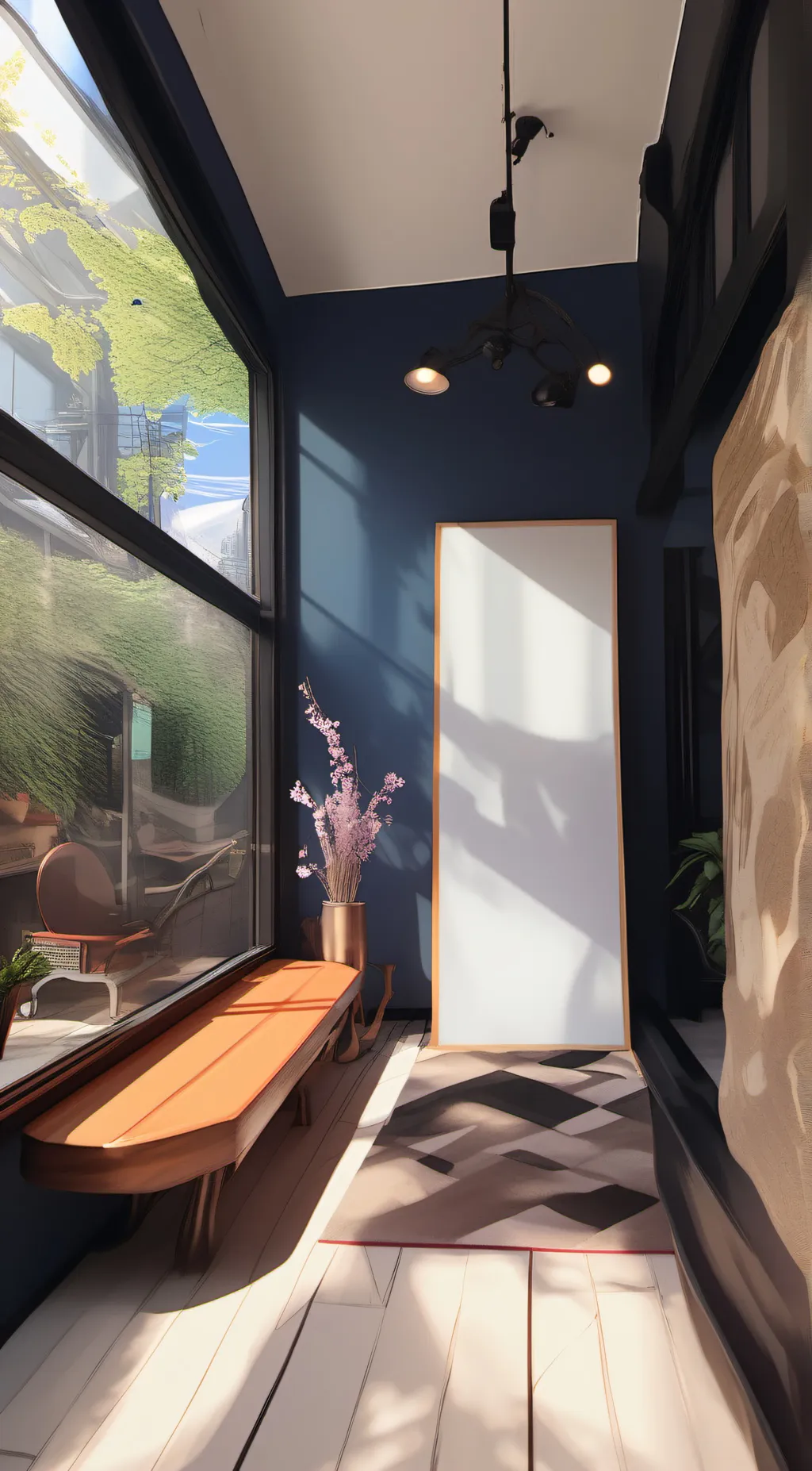 ai character: Door background