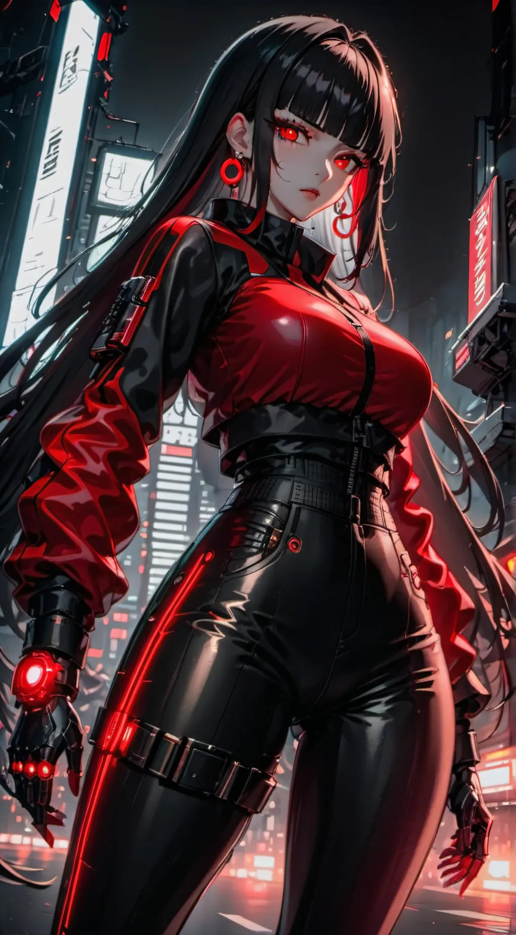 ai character: Kara Nishimura background