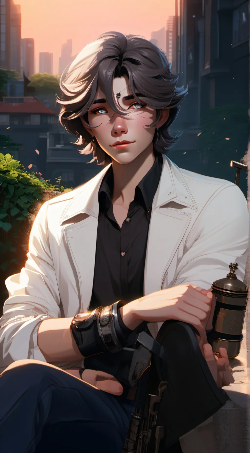 ai character: knowland  background