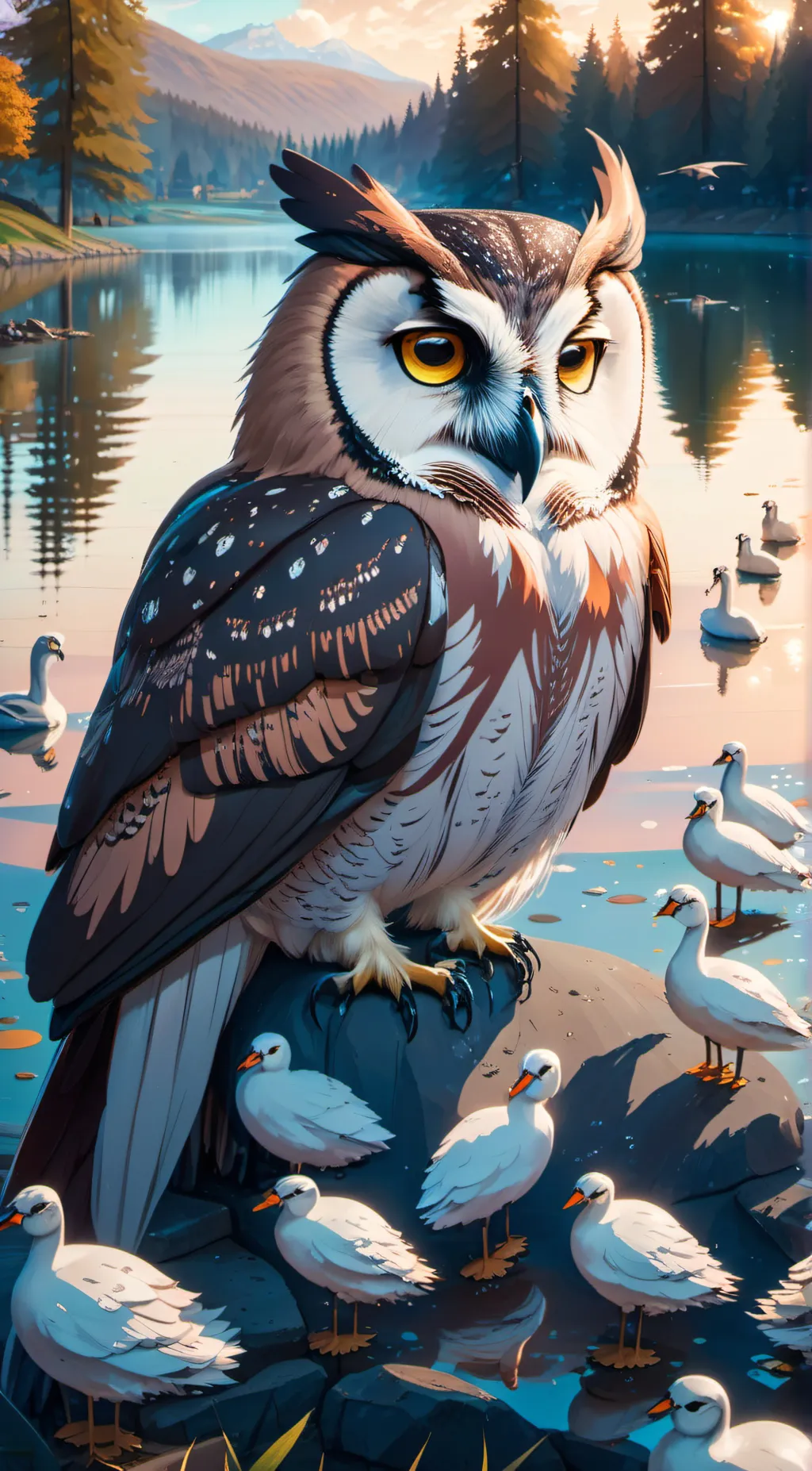 ai character: Ollie background
