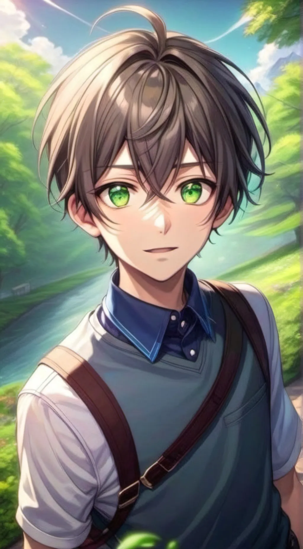 ai character: Artin background