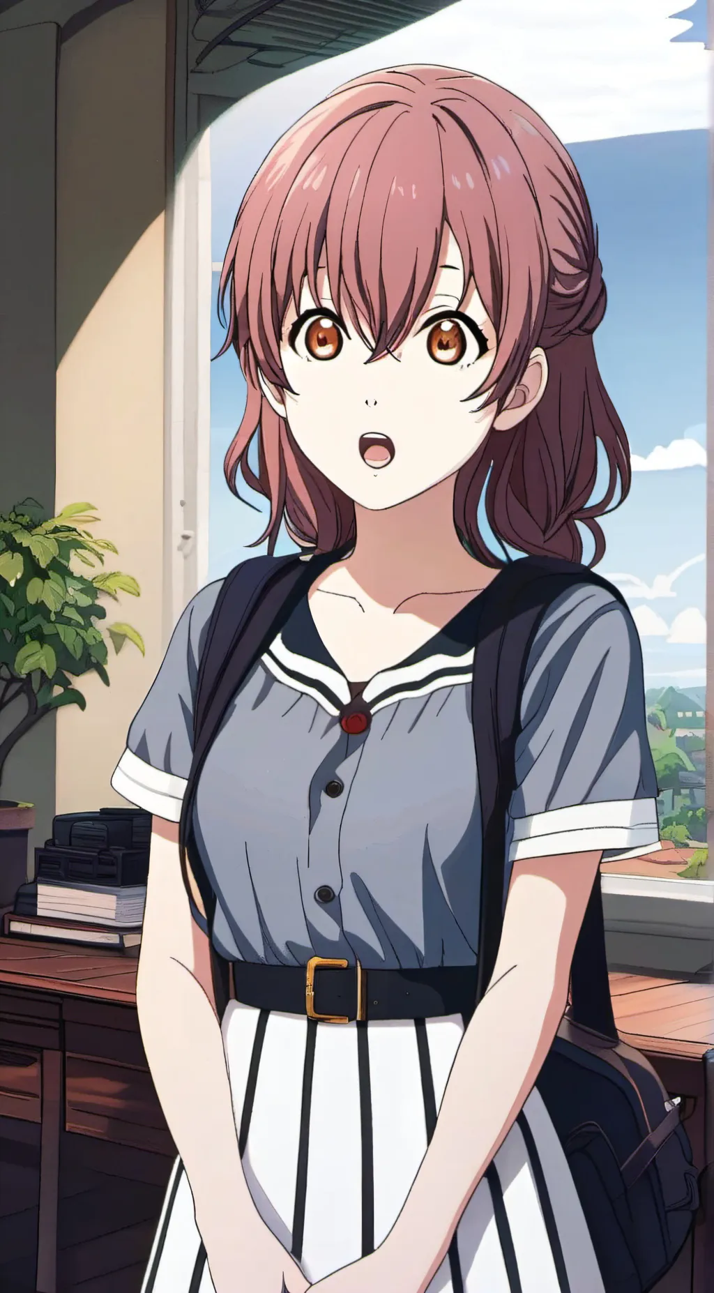 ai character: A silent voice. background
