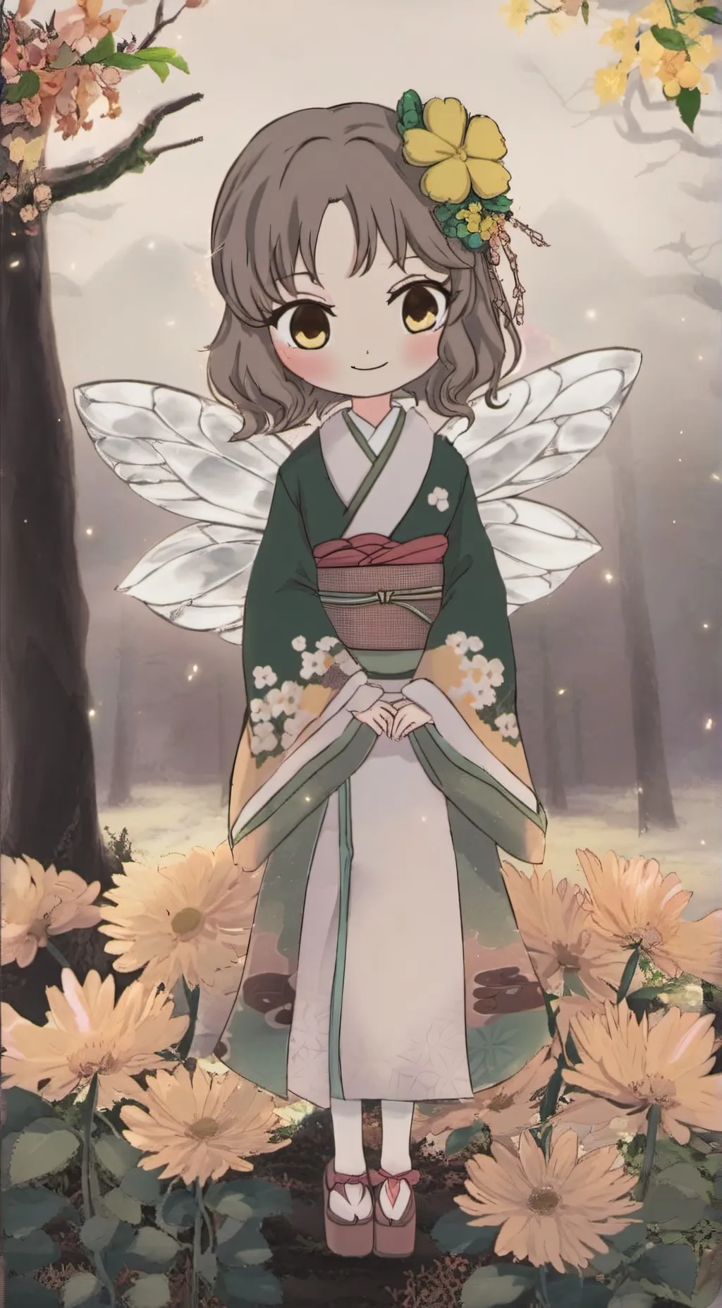 ai character: Ivy background