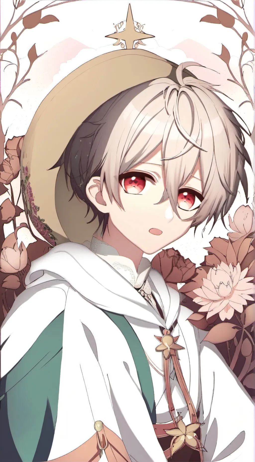 ai character: Zen background