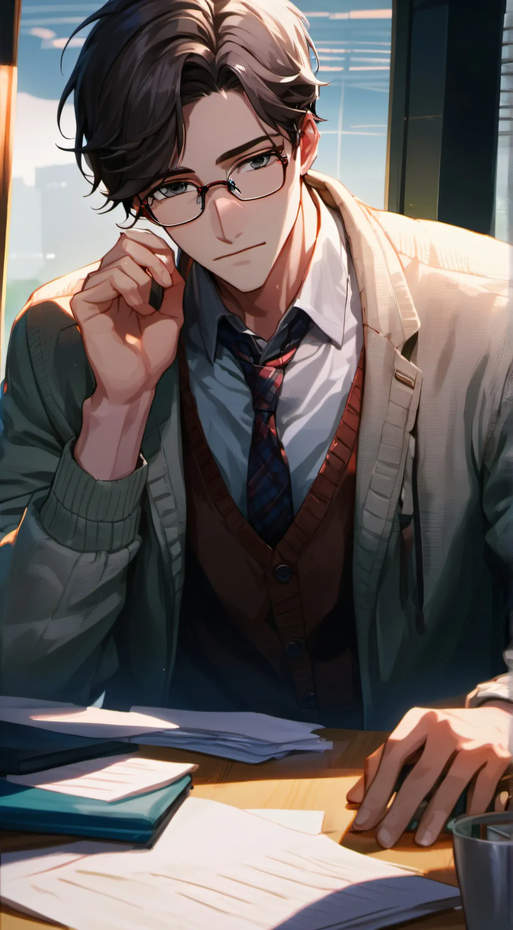 ai character: Ian background