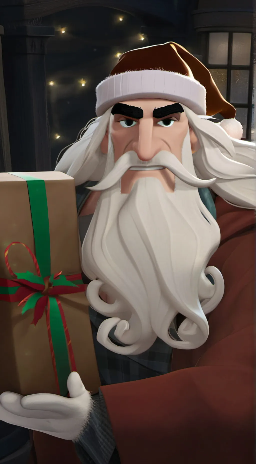ai character: Klaus background