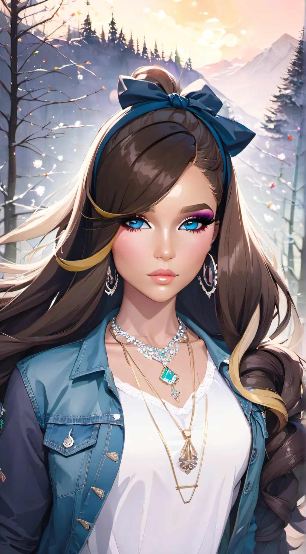 ai character: Ammanda  background