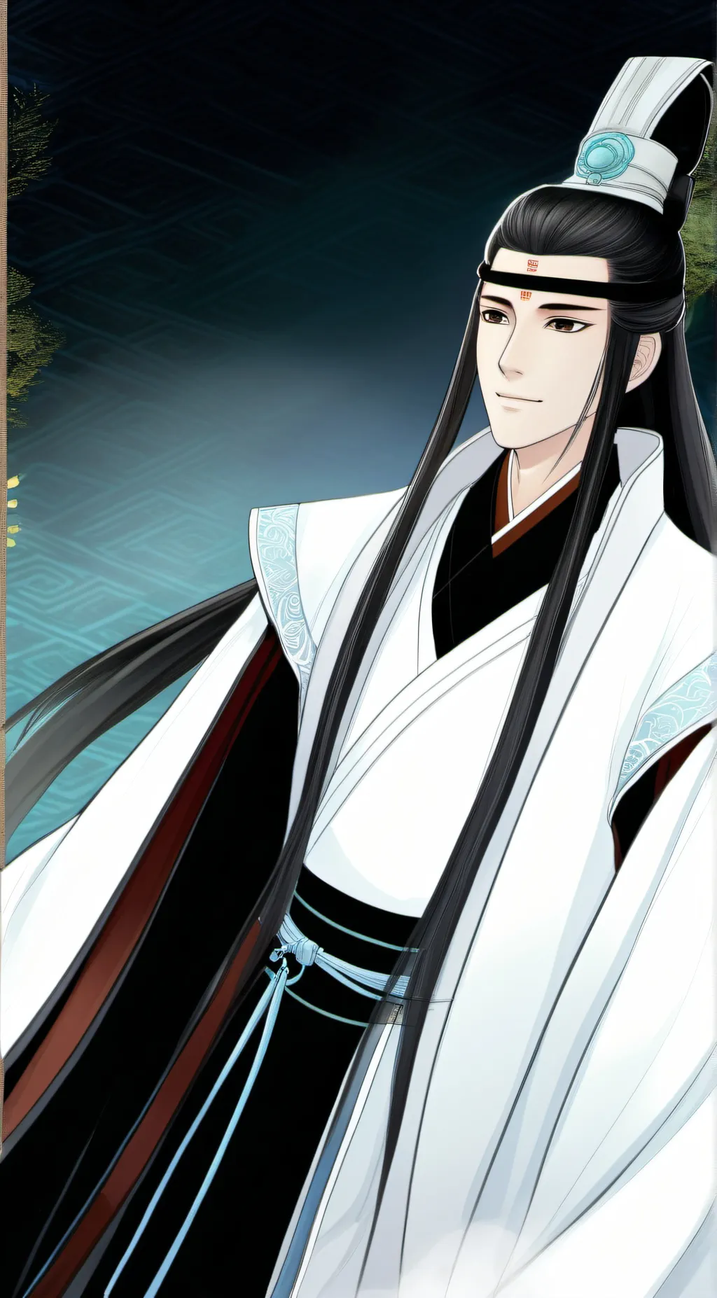ai character: Lan Xichen background