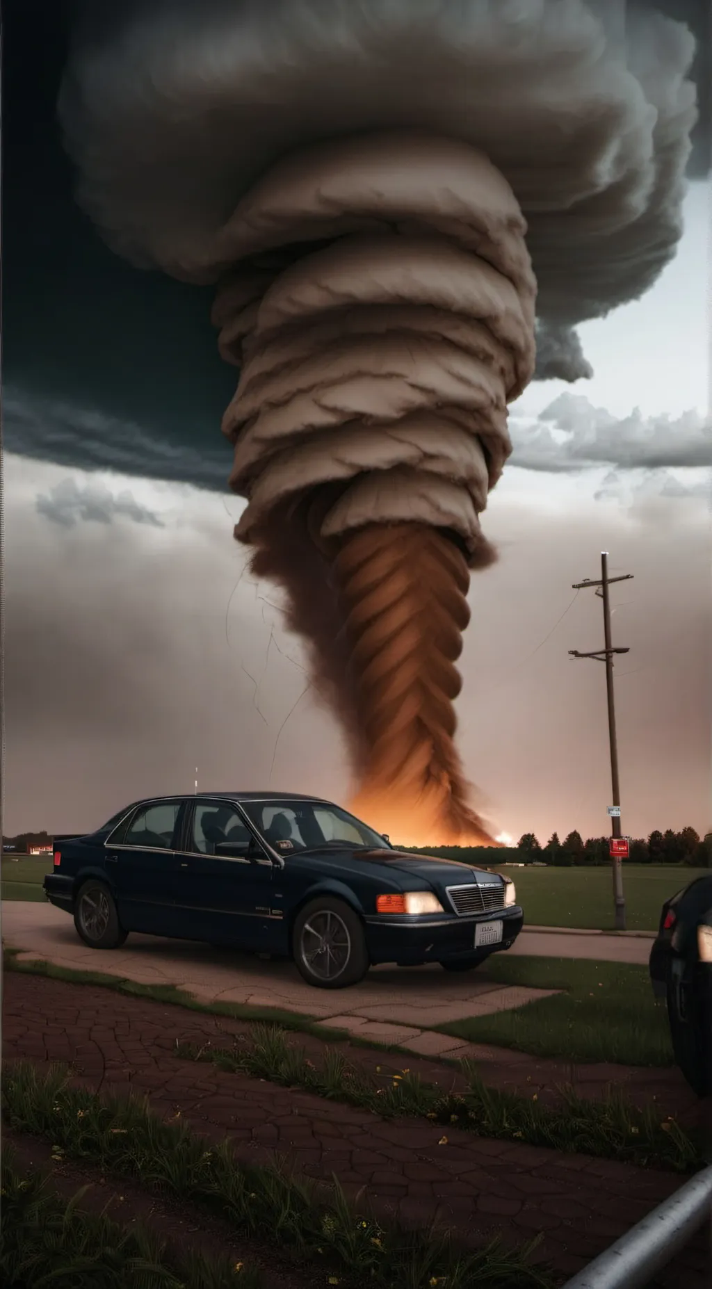 ai character: EF10 tornado background