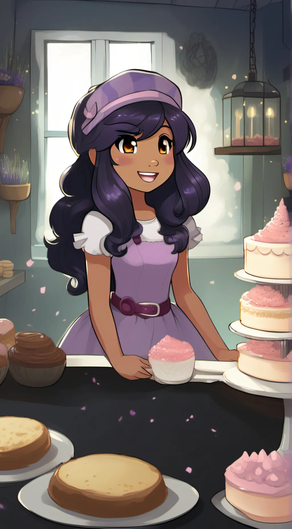 ai character:  aphmau background