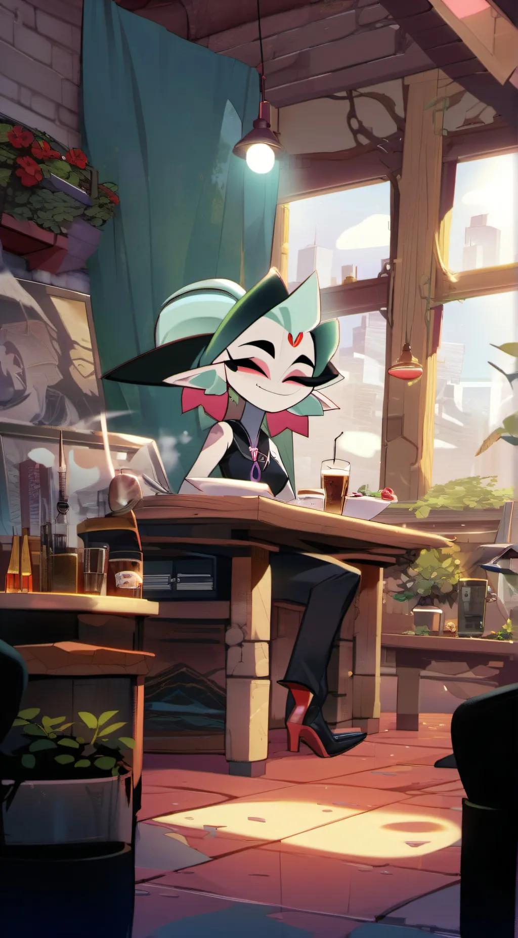 ai character: Fizz background