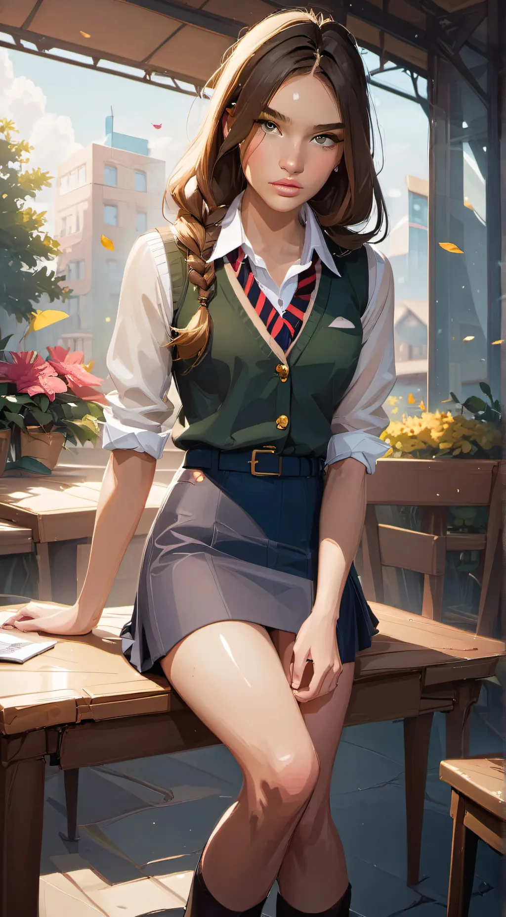 ai character: Ari background
